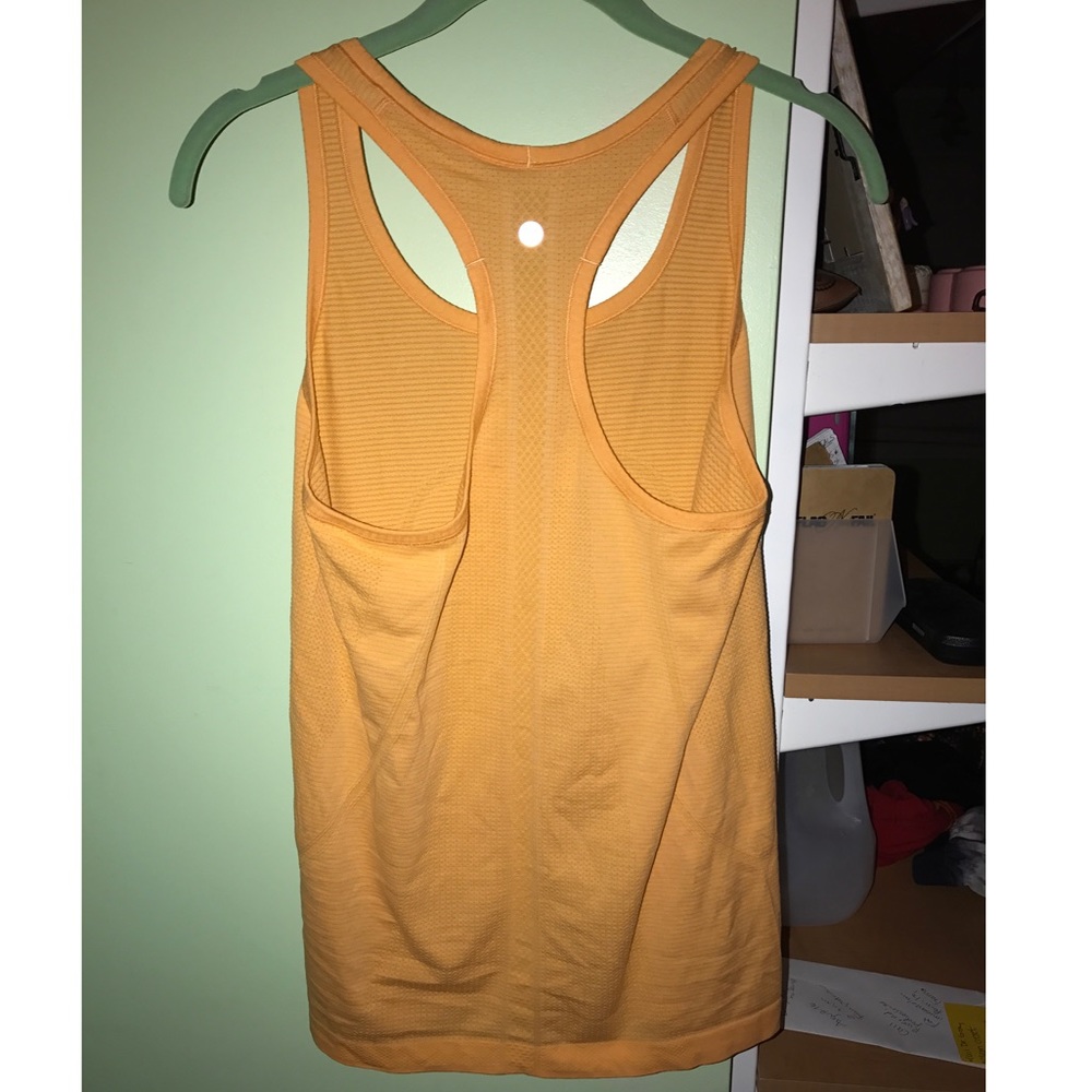 Lululemon Orange Swiftly Tech Size 8 - image 2